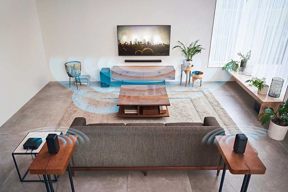 Нов Безжичен Bluetooth Саундбар Аудио Система Sony HT-S40R, 5.1, 600W