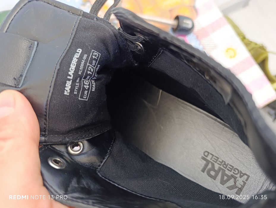 ''Karl Lagerfeld''оригинални мъжки сникърси 46 номер