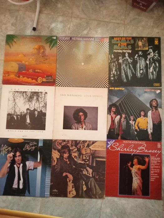 Грамофонни плочи .Щатска и Английска преса VG+