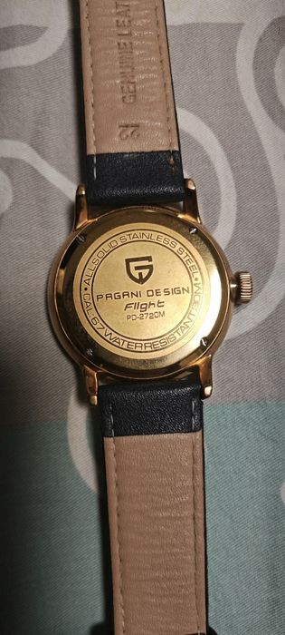 Pagani Design PD-2720M Top Brand Luxury Chronograph Leather Men's Watc