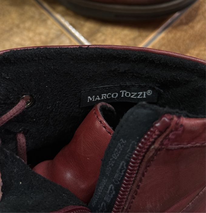 Marco Tozzi немецкие кожаные ботинки