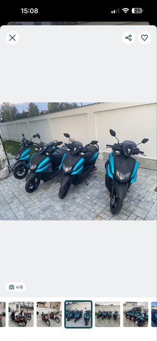 Scutere 125cc noi de inchiriat!