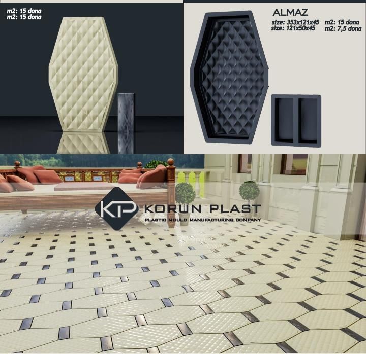 Формы для брсчаток и тротурных плиток