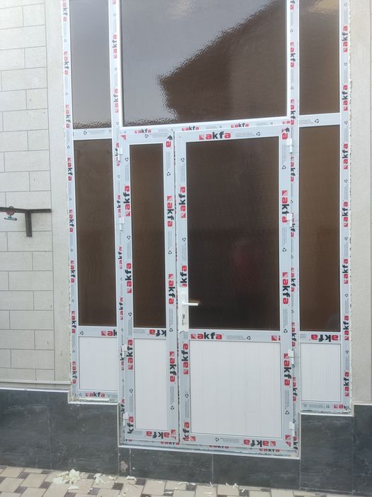 Окна и двери витражи Akfa Termo Engelberg