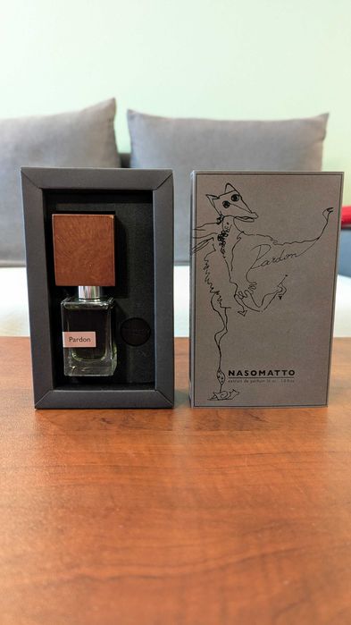 Guerlain Habit Rouge Parfum / Nasomatto Pardon / Nasomatto Baraonda