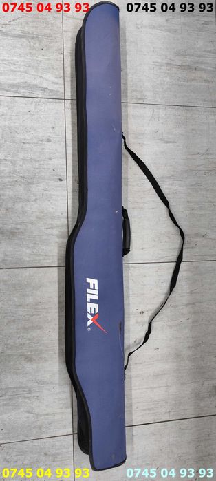 husa teaca FILEX pescuit ptr 2 lansete material dur 160cm