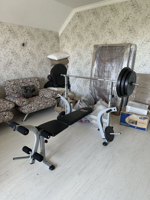 Штанга с жимом 120кг