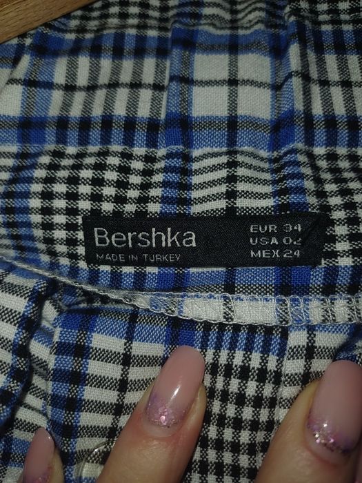 Pantaloni de vară evazați damă BERSHKA – mărimea 34, cu curea
