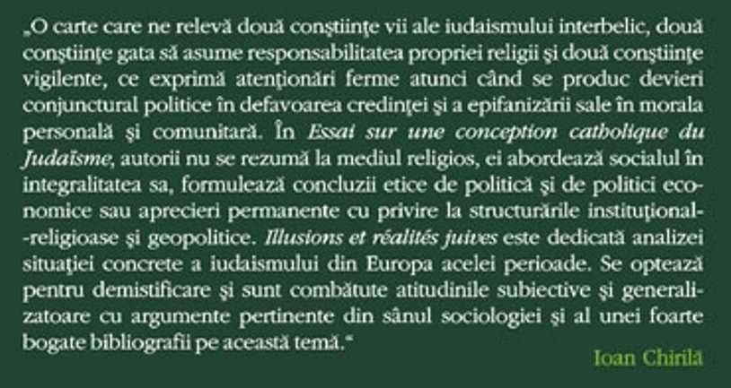 Super carte Nicolae Steinhardt Eseu o conceptie asupra iudaismului