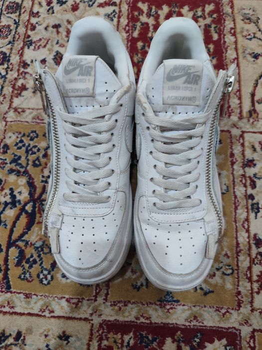Nike lunar force acronym white