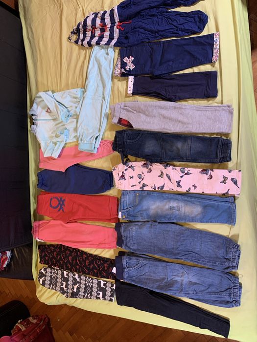 Блузи, панталони, клинове, дънки, рокли 2-3-4-5 год; размер 98,104,110