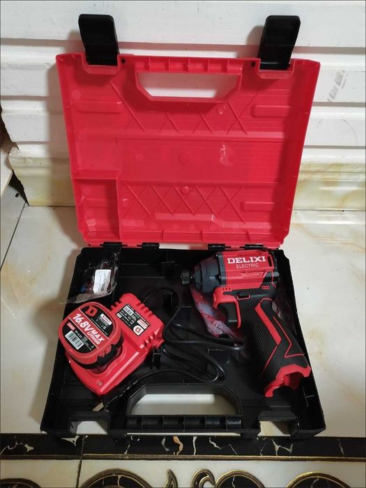 Ударная шуруповерт "DELIXI" FDR 1223 интеллектуальных режим  16.8V