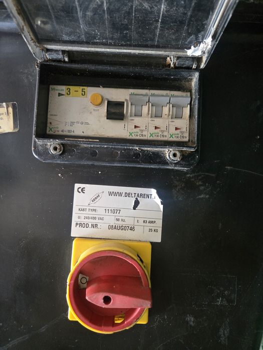 Tablou santier profesional Organizator de santier 380v 220v profesional