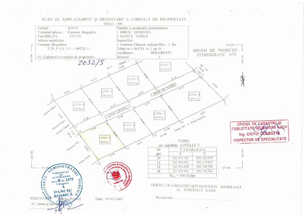 Teren Intravilan Premium | Bragadiru - Sos. Alexandriei | Langa Haliu