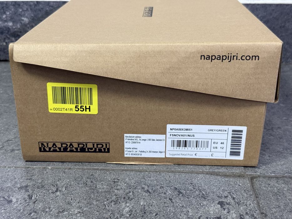 Кроссовки napapirji. Размер 12 us. Европа 46.