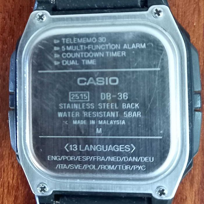 Оригинал Casio DB36 сделано в Малайзии Original