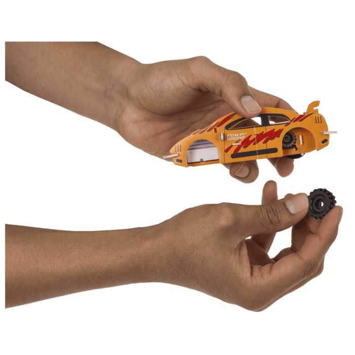 Количка конструктор за сглобяване с механизъм