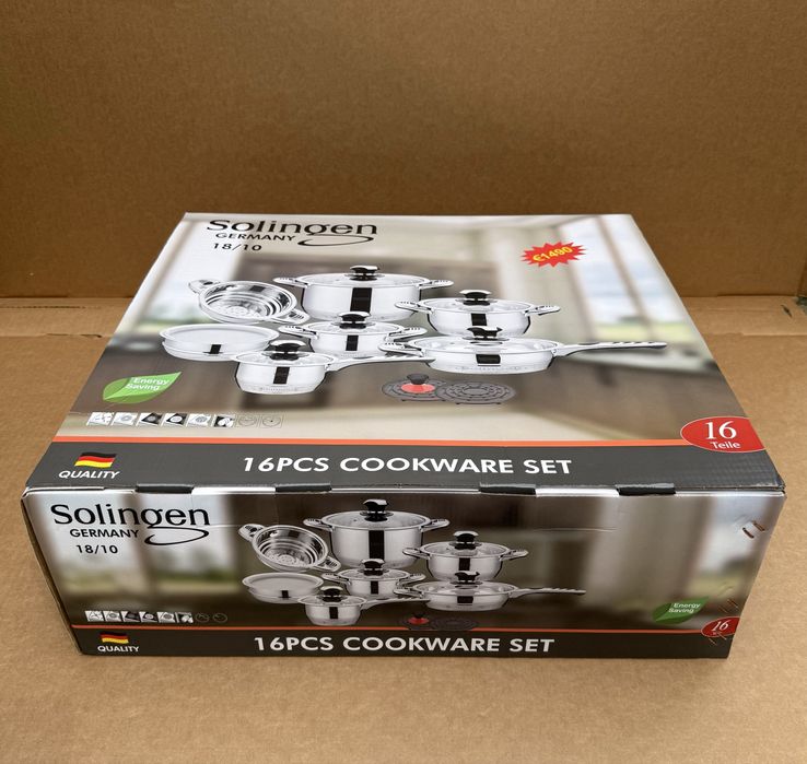 Комплект Тенджери 16части Solingen Germany