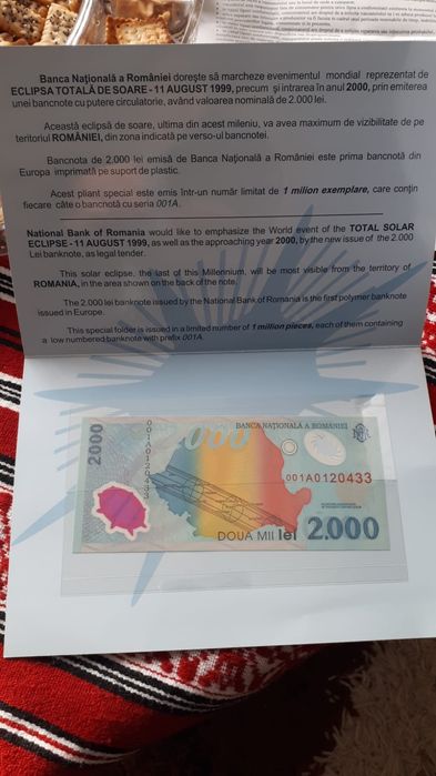 Bacnota 2000 lei