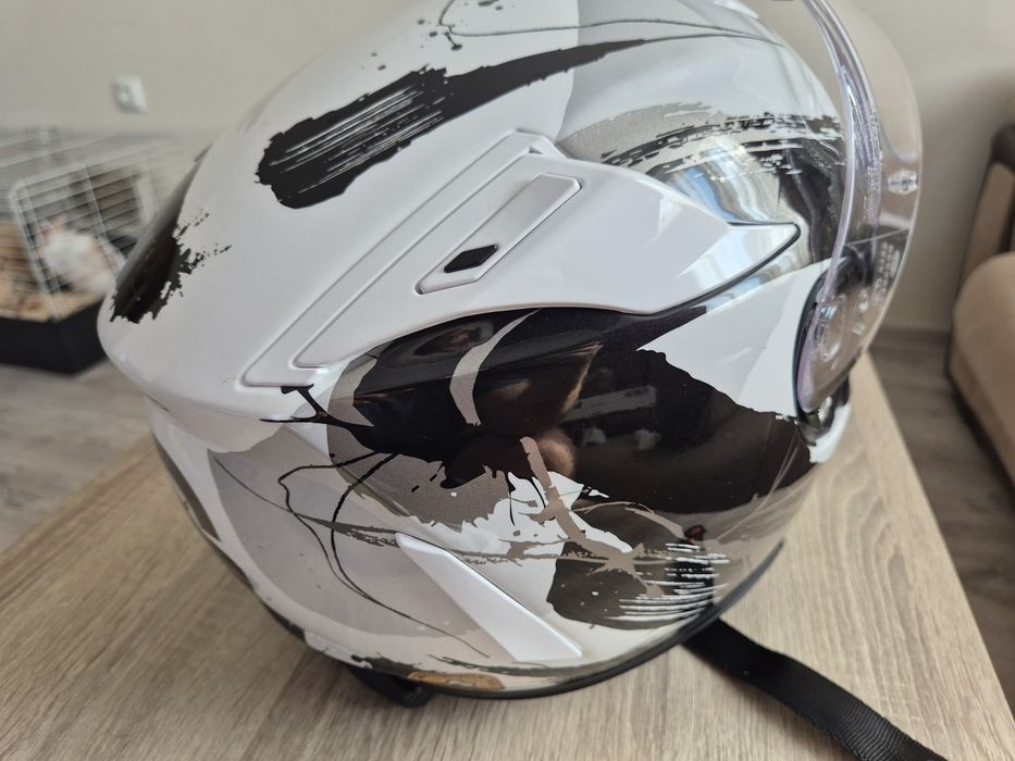 HJC RPHA 70 каска + Cardo Packtalk Slim JBL интерком – като нова