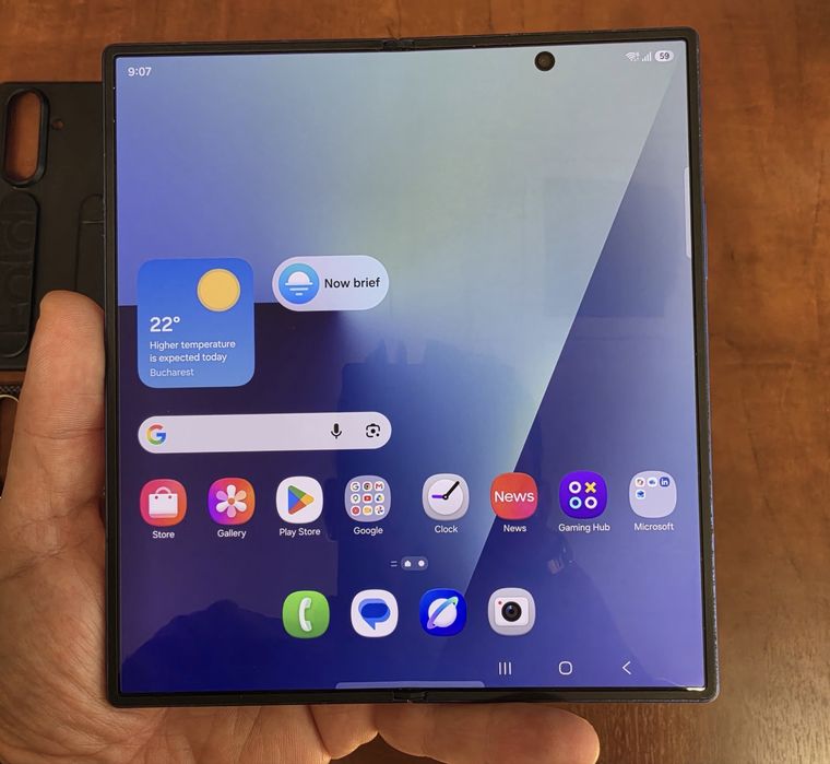 Telefon mobil Samsung Galaxy Z Fold7, 12GB RAM, 512GB, 5G, Blue Shadow