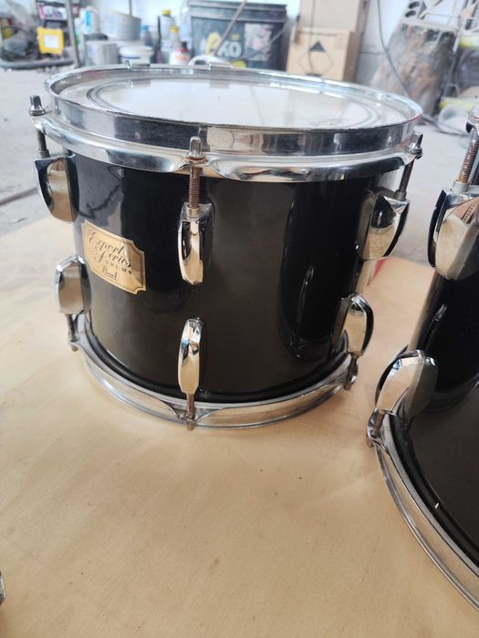 Барабани Pearl Export Series (Made in Taiwan) – 3 тома с I.S.S. холдери + Соло барабан