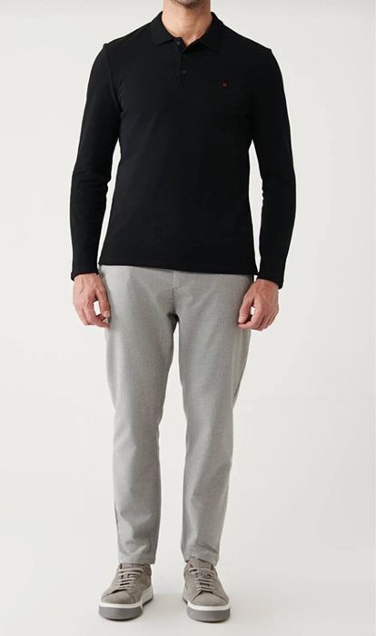 AVVA polo рубашка черный цвет