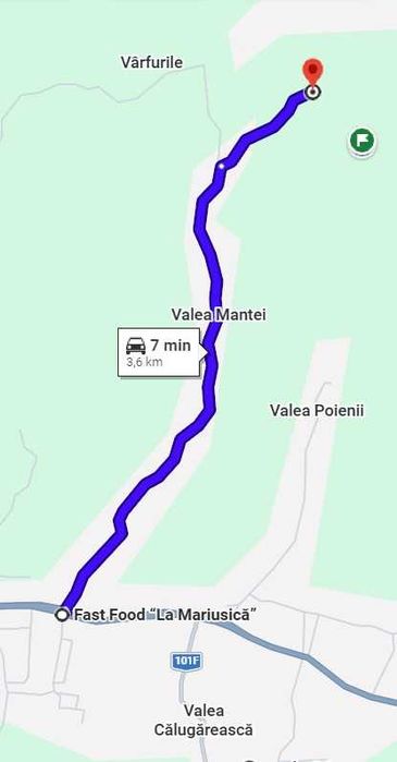 Vând Teren extravilan Valea Călugărească 6000 mp (pășune)