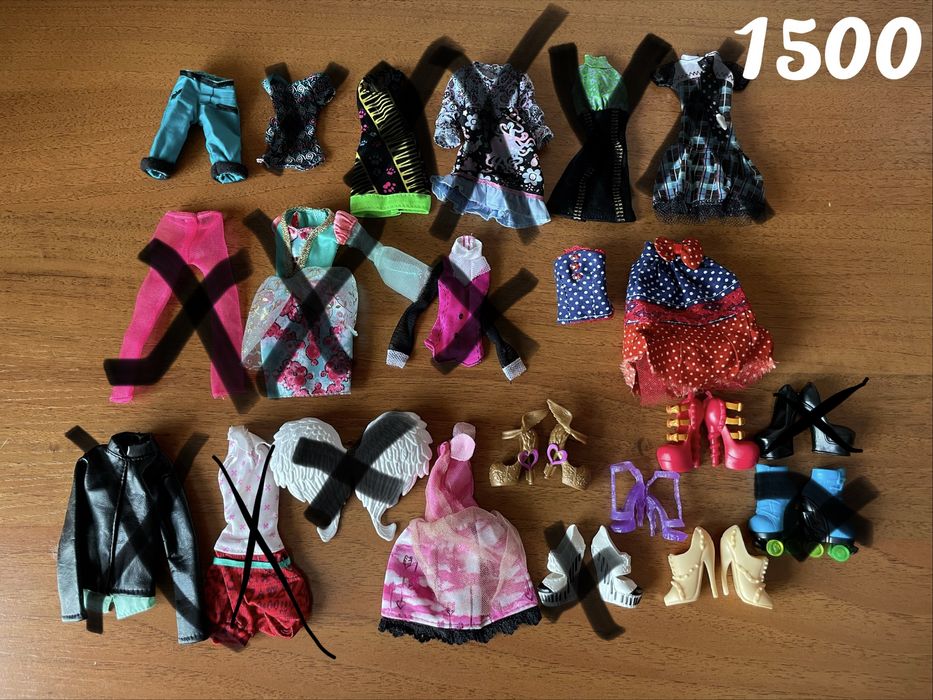 Одежда и обувь для кукол монстер хай monster high