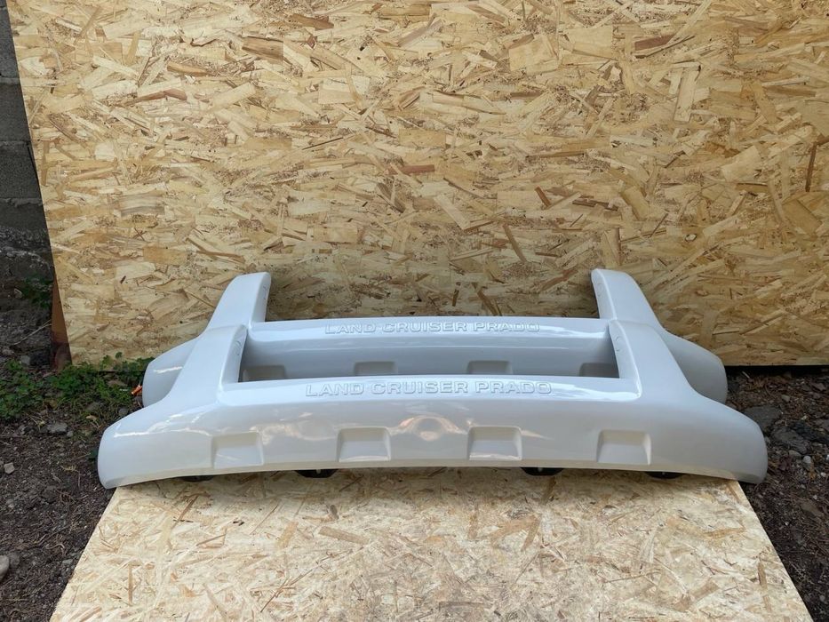 Губа переднего бампера на Прадо 09-13