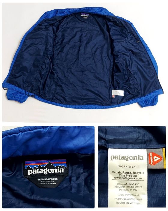 Geaca PATAGONIA Nano Primaloft ultralight model puf impermeabilă mărimea M ptr bărbați