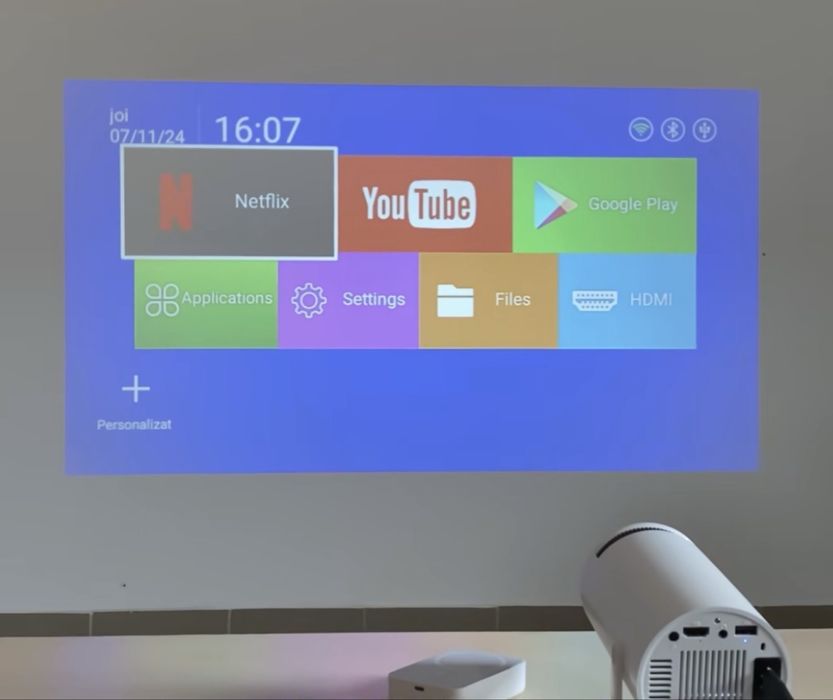 Video proiector wi-fi