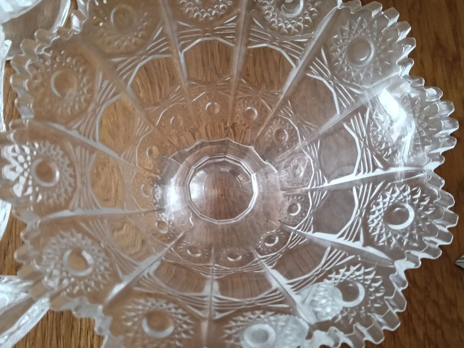 Set 6 cupe de cristal