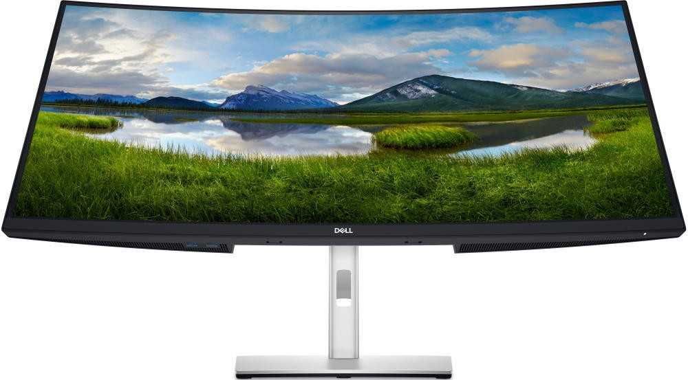 Монитор 34" Dell P3421W, Silver-Black