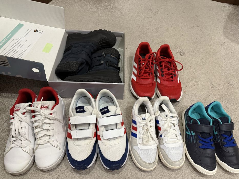 Оригинални маратонки адидас и ботуши