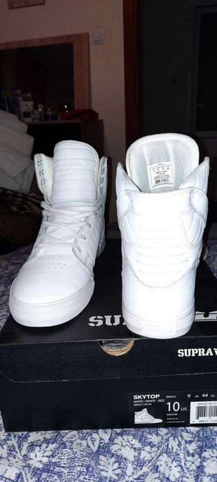 Adidasi Supra Skytop White