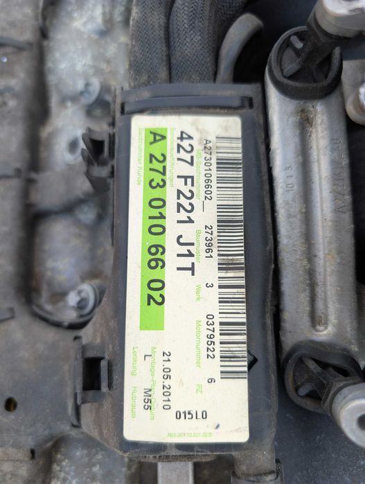 Двигатель M273 на Мерседес / Mercedes 5.5 л