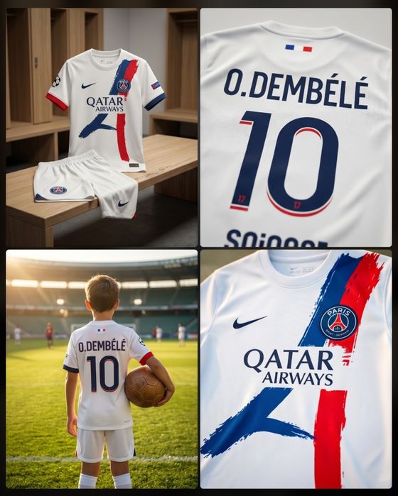 O. DEMBELE детско юношески футболни екипи