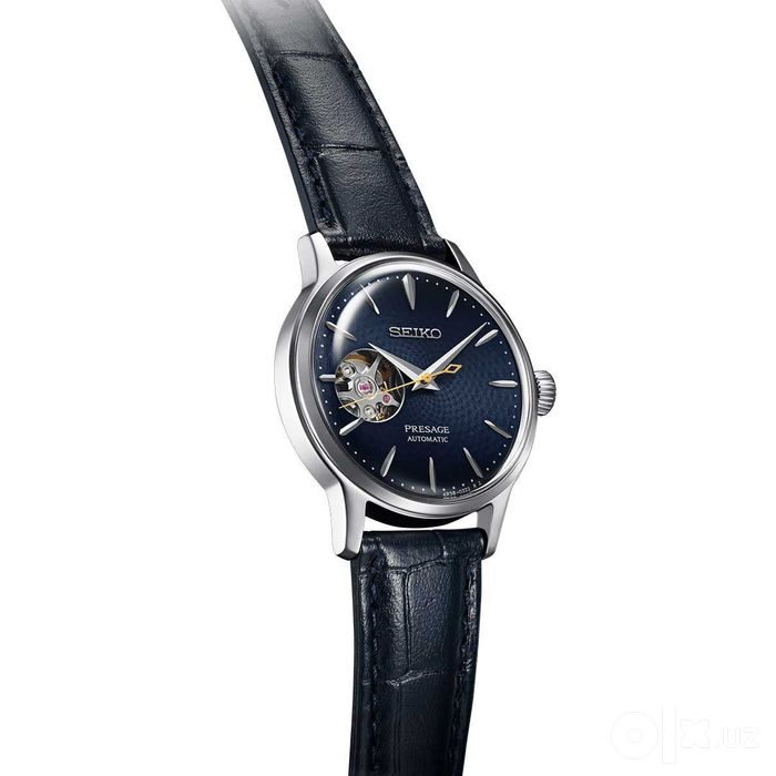 Seiko Presage Cocktail Time "Blue Moon Open Heart" SSA405J1