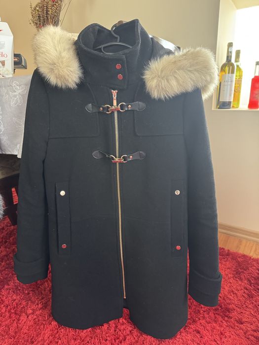 Palton Mango negru impecabil