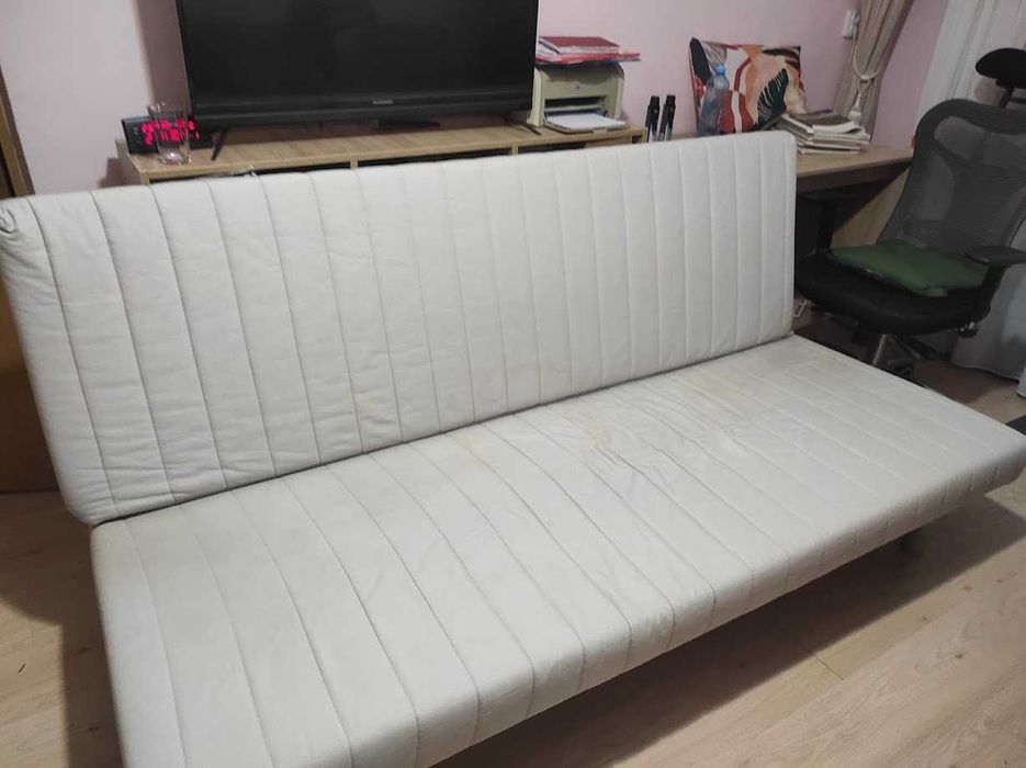 Canapea extensibilă 3 locuri Click-Clac – stare bună – 350 lei
