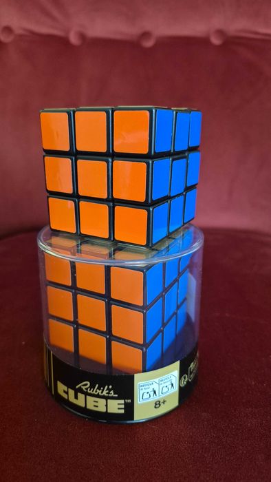 Rubiks cube gold limited edition cub rubic editie limitata vintage sigilat