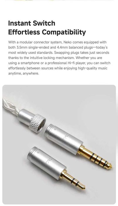 Нови- неотваряни CVJ NEKO Слушалки тип iem