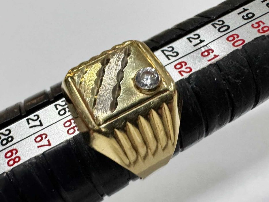 Златен пръстен 14 К 585 / 3 г.