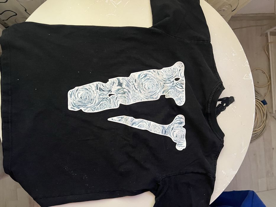 Tricou V lone Pop smoke negru
