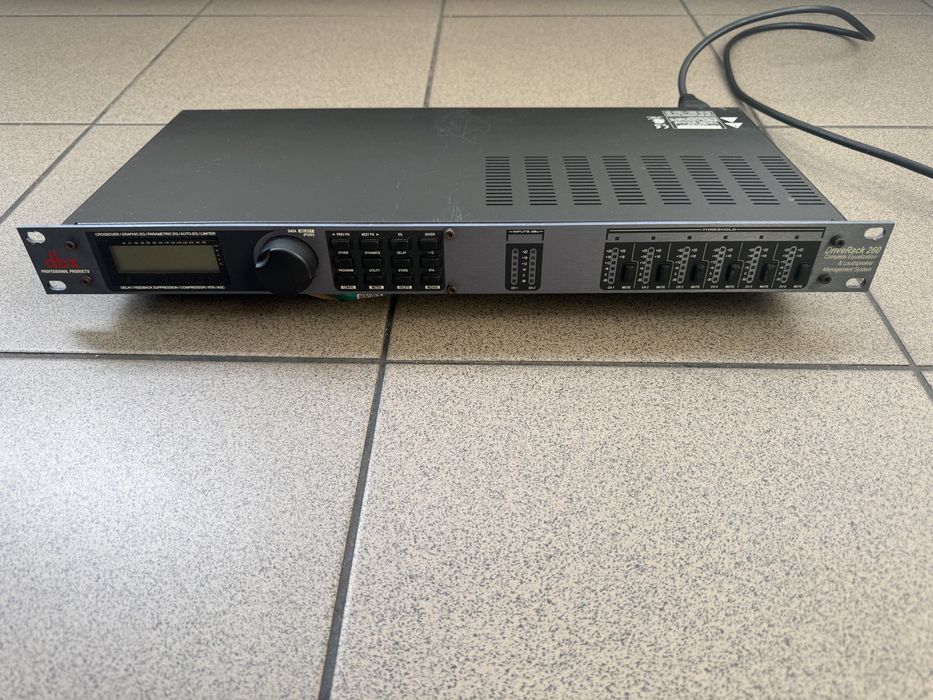 Procesor DBX Driverack 260 / crossover