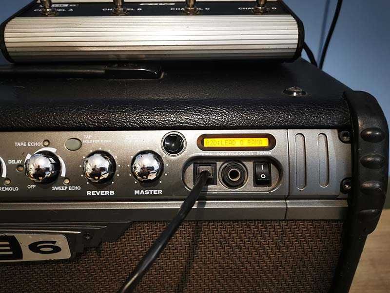Усилвател за китара кубе Line 6 Spider III 120 вата и FBV4 суич педал
