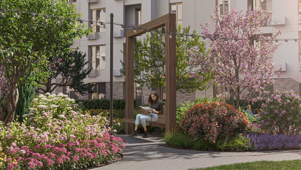 2х комнатная квартира 40.26 м2 в новом ЖК [RL]