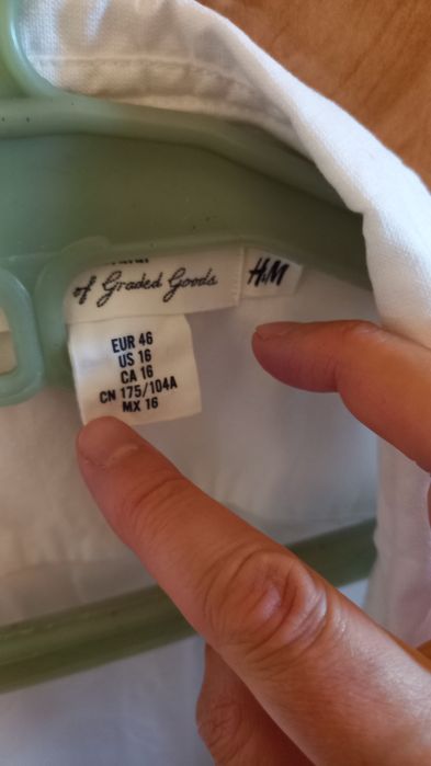 Vand cămașă dama bumbac H&M,nr 46,model bussines