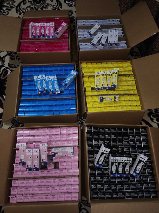 Чернила для принтера EP 664 оптом, Принтер учун сиёх EP 664 оптом